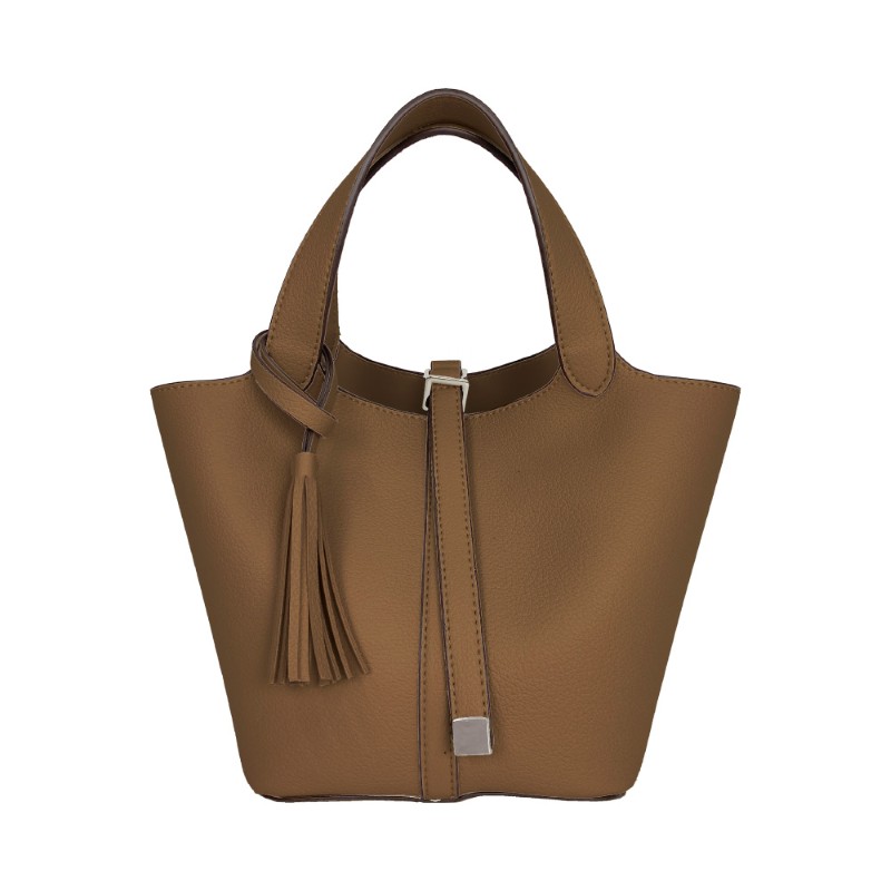aristella  タッセル付きトート /BR