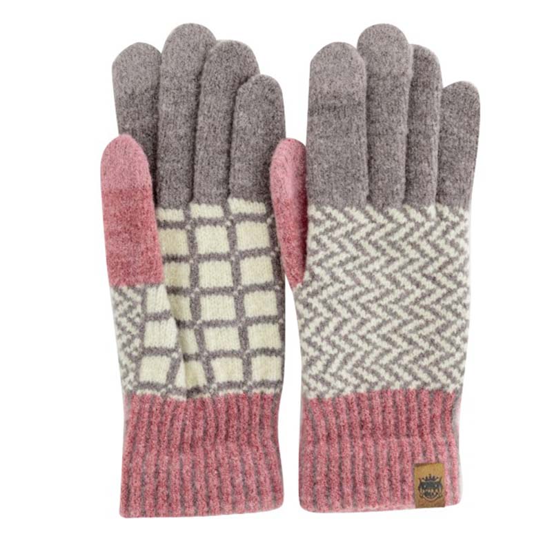 Tehtava+ タッチグローブ/ヘリンボーン MK 【日本製】