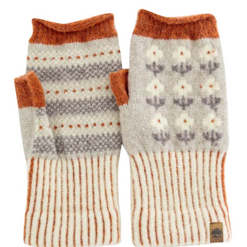 Tehtava+ フィンガーレスグローブ/フラワー OR 【日本製】