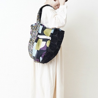 ANVCOEUR -Meadowbank-パッチワークトートバッグ / BK99 【日本製】