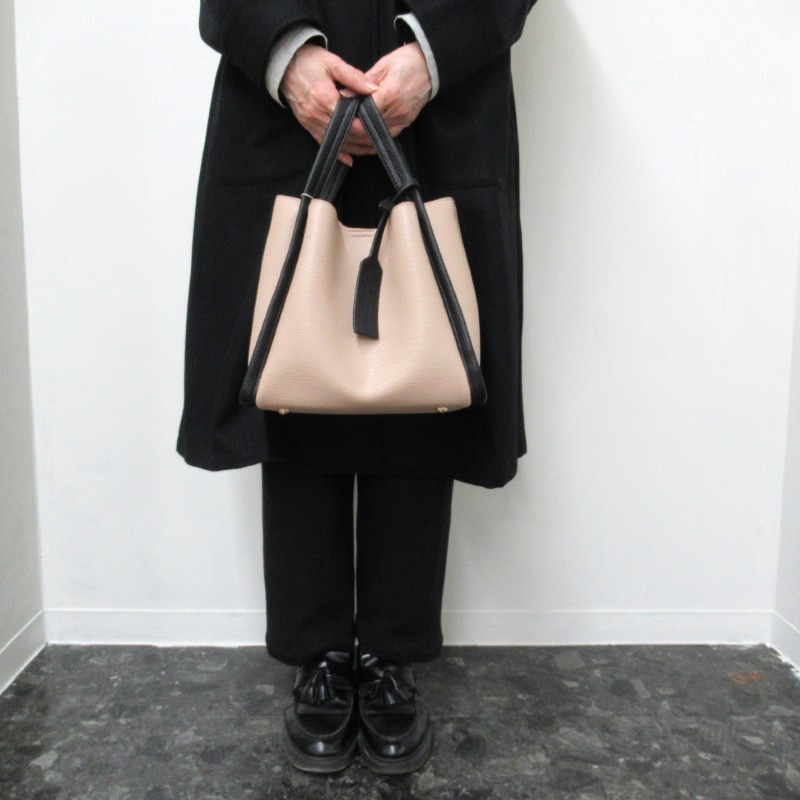 cache cache ミニショルダー付きソフトレザー調バック /BE MIX