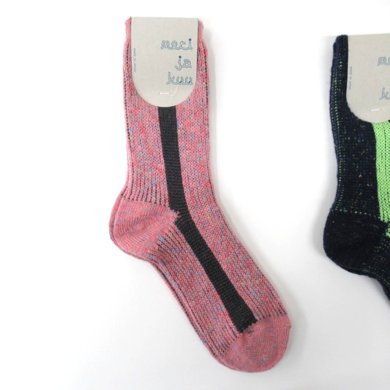 meri ja kuu KASURI tam lineソックス/pk240 【日本製】