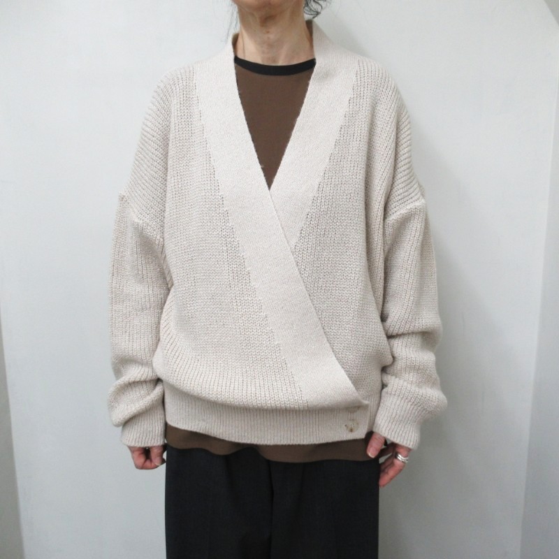 Audrey and john wad カシュクールカーディガン /OAT303 【日本製】