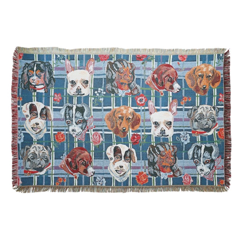 Nathalie Lete ナタリーレテ Tapestry Rug Dogs/511312