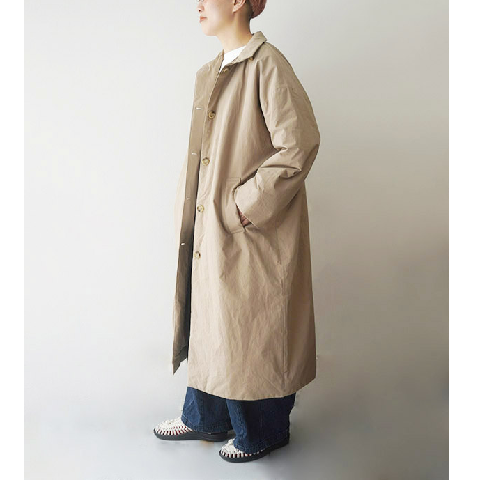 mao made 中綿ステンカラーコート /BE10