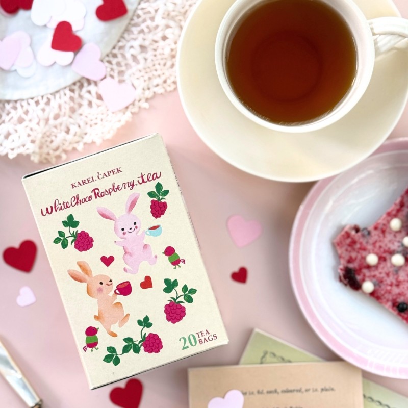 カレルチャペック  ホワイトチョコラズベリーティー  デイリー20P