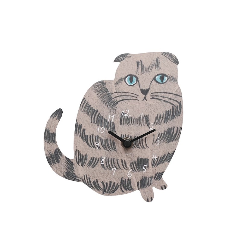 松尾ミユキ Diecut clock / Stella