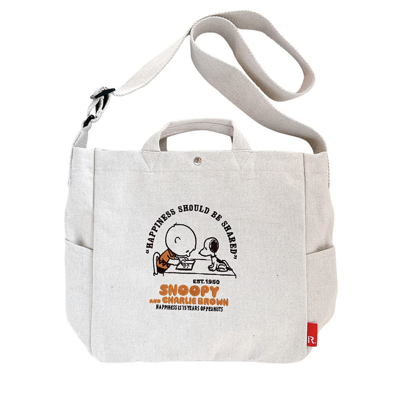 ROOTOTE IP. MED.2way.PEANUTS-OX /Oatmeal