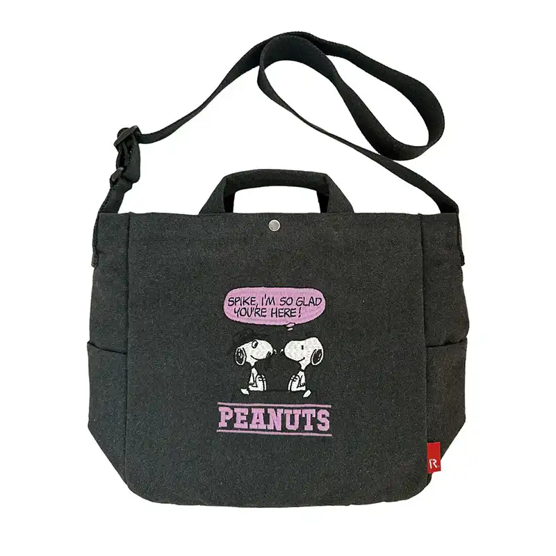 ROOTOTE IP. MED.2way.PEANUTS-OX /Gray