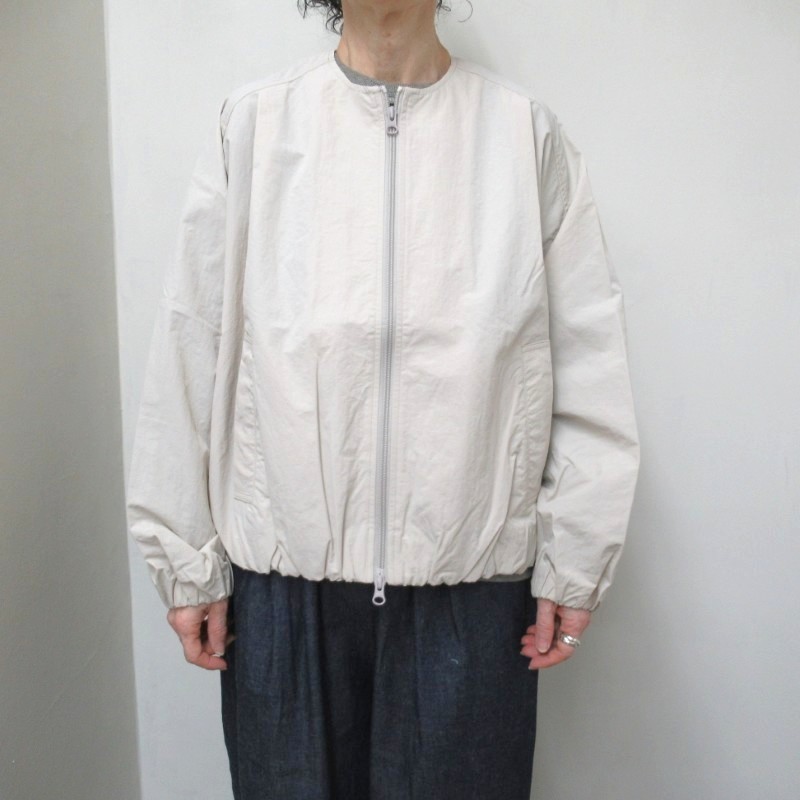 mao made  ナイロンZIPアップジャケット /OFF02