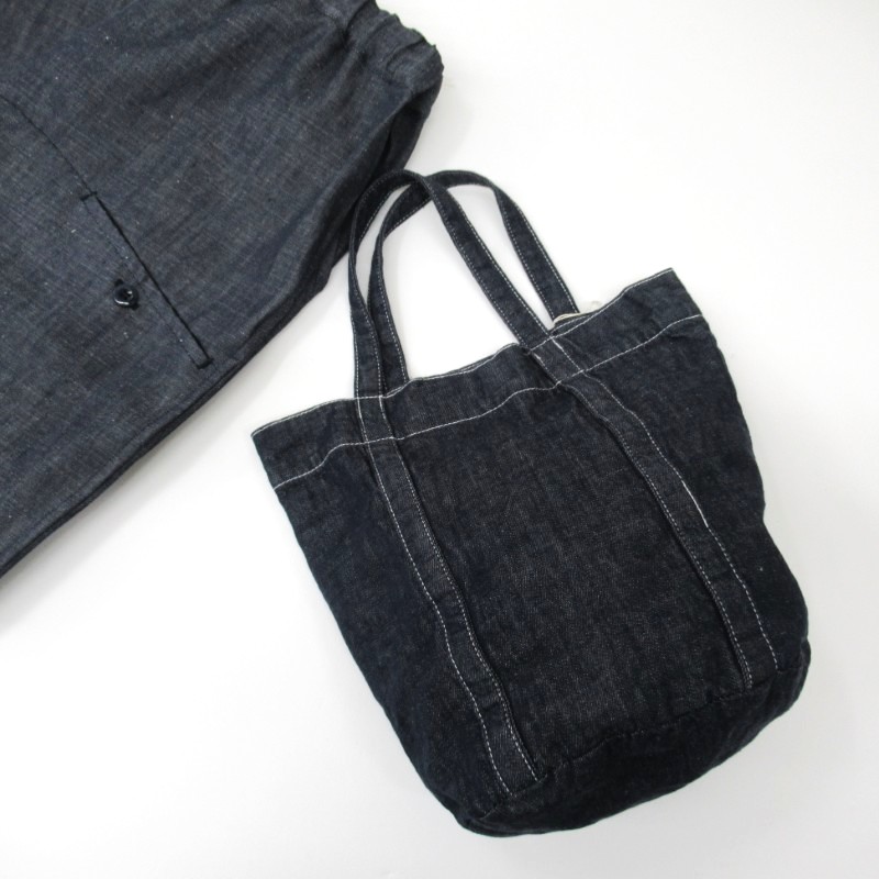 homeworking デニムミニトート /NV 【日本製】