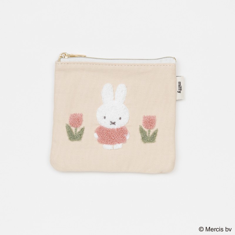 miffy  RED&PINK ティッシュポーチ /チューリップ