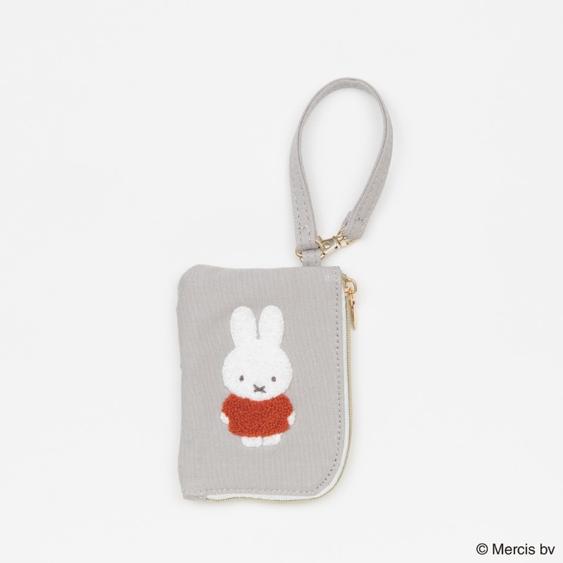 miffy  RED&PINK コイン＆ミニケース /イチゴ