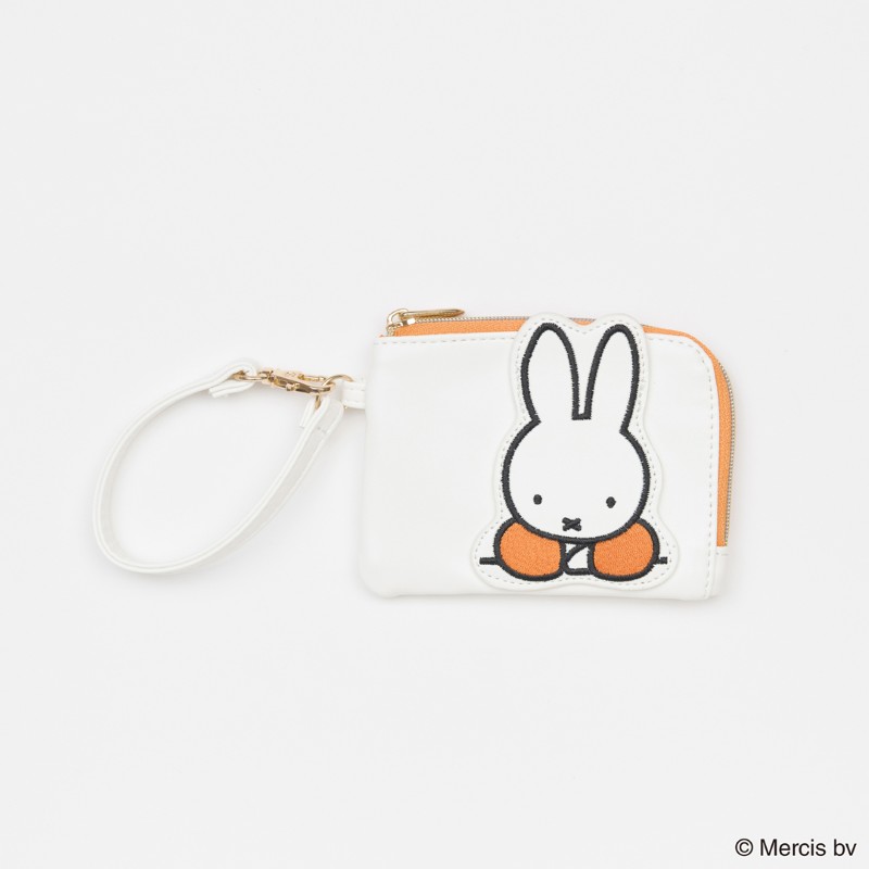 miffy  PATCHミニフラットポーチ /ブルーナRD