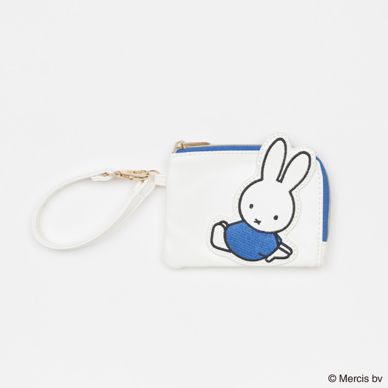 miffy PATCHコイン＆パスケース /ブルーナBL