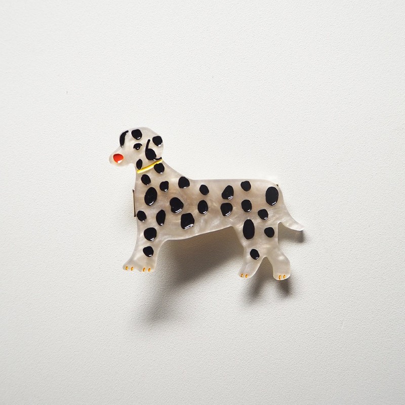 JOliJOli FTダイカットヘアクリップ /DALMATIAN08