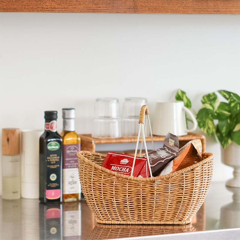 UTILE/ユティルナイール  アイアンハンドルバスケット