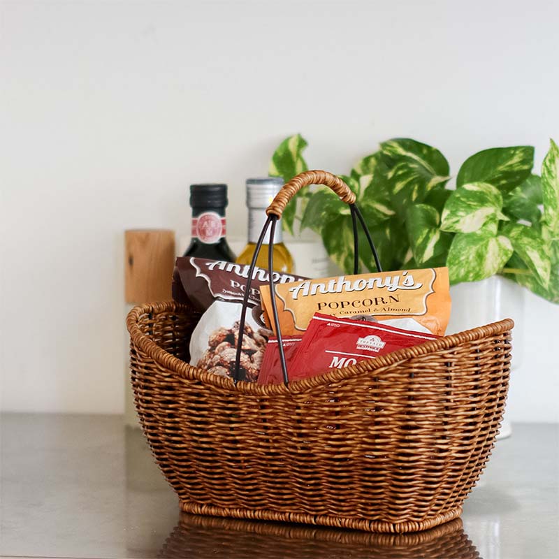 UTILE/ユティル  アイアンハンドルバスケット