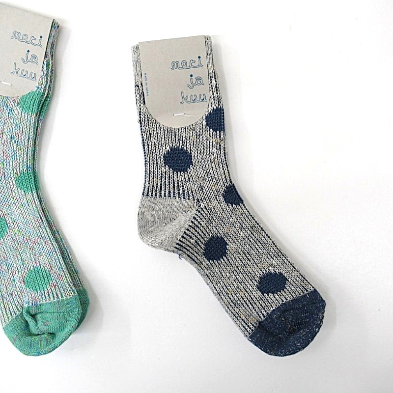 meri ja kuu KASURI dotｿｯｸｽ  /indigo277 【日本製】