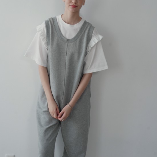 euphoric フリルTシャツ /WH01 【日本製】