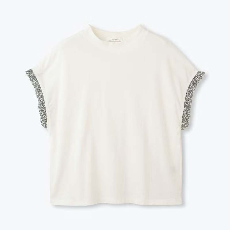 PONT DE CHALONS  リバティフリル袖プルオーバー /OWH10 【日本製】