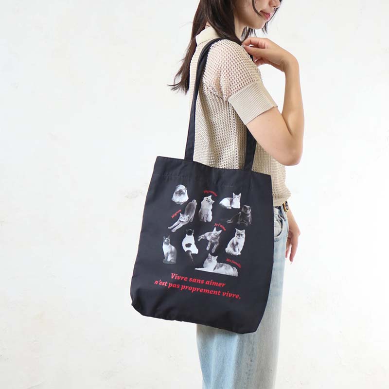 aristella  モノクロームペットフラットトート /CG